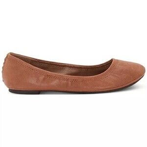 Lucky Brand Emmie ballet pink leather flats women’s shoe size 10